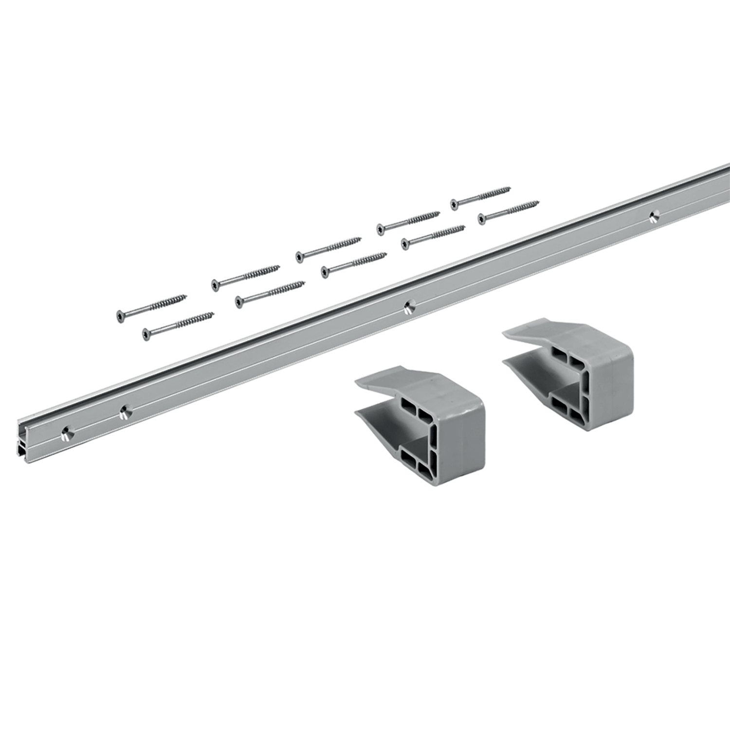 SlideLine M Profielsets: 1 profiel, Profielhoogte mm 18 mm, Lengte 4000 mm