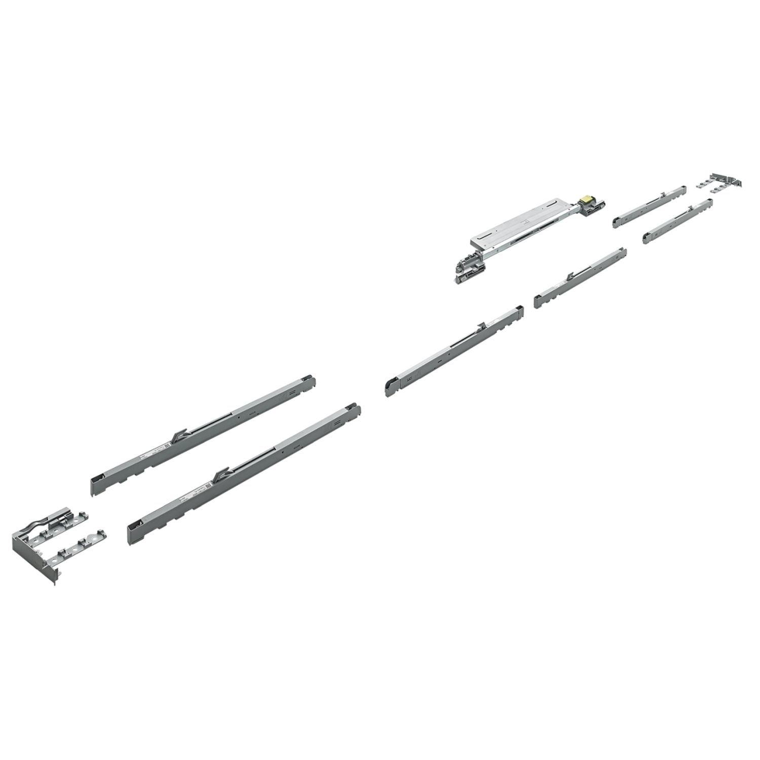 TopLine XL, Set demping Silent System, 80 kg, 3-deurs