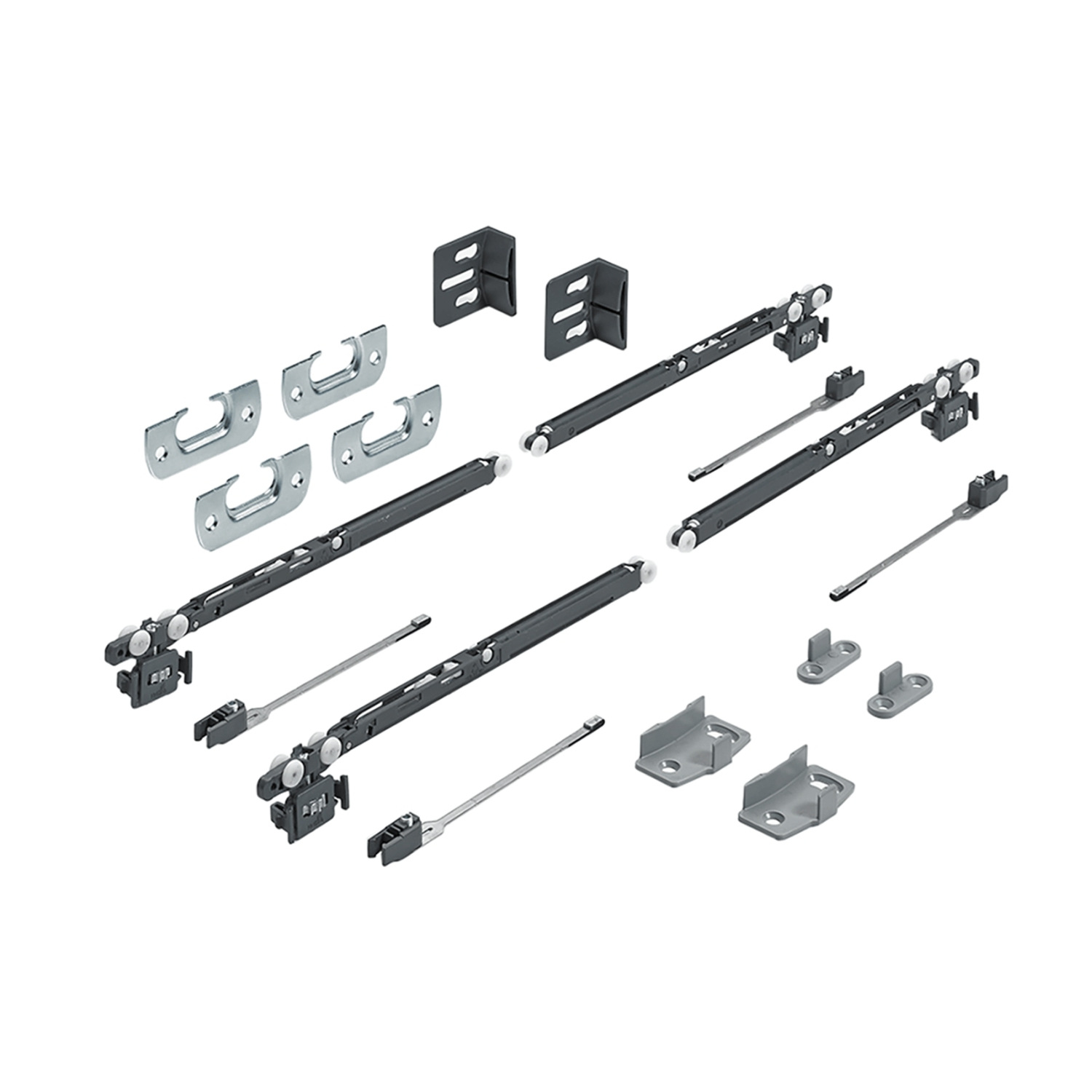 SysLine S Set met Silent System sluitings- en openingsdemping