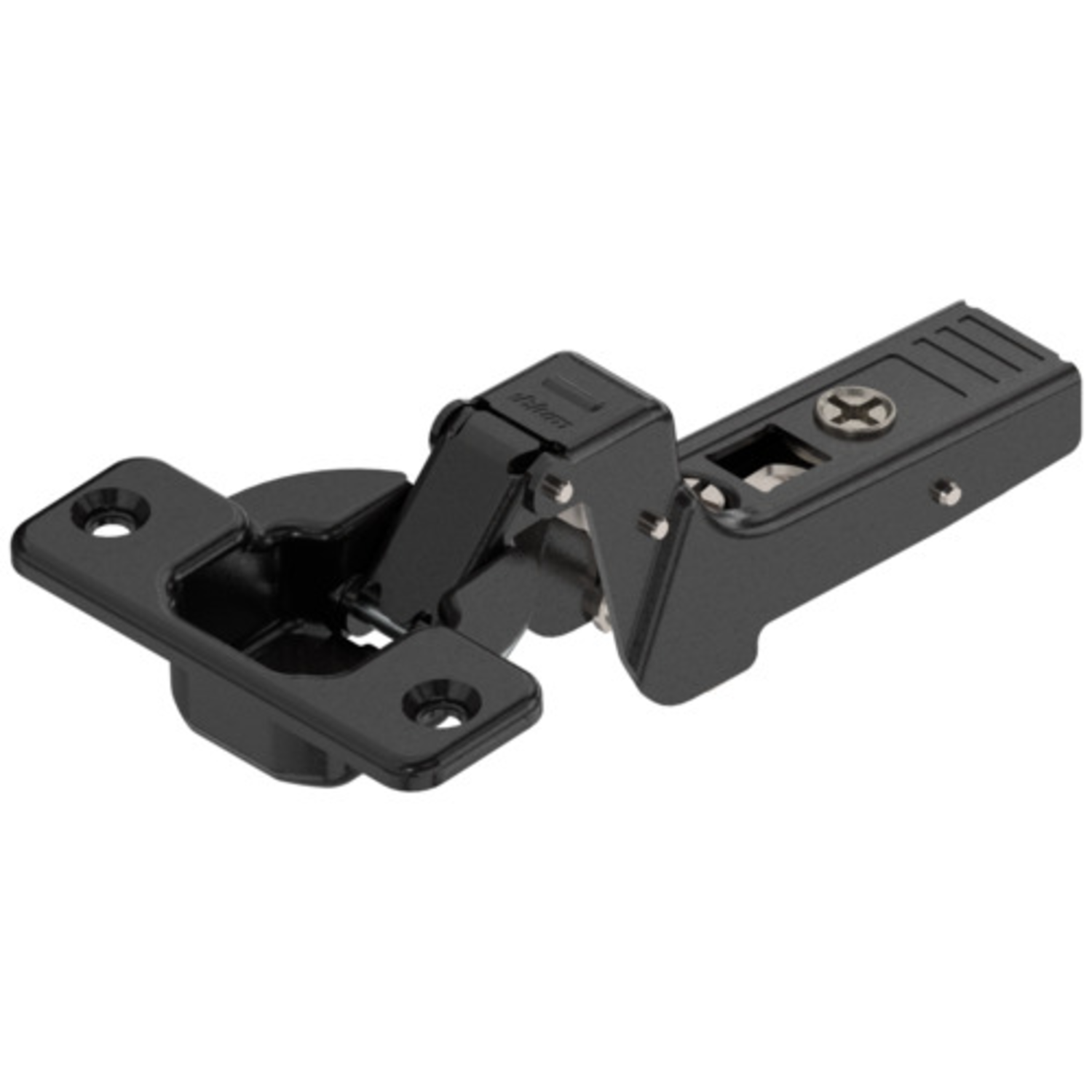 Clip top dd-scharnier 18mm z/veer onyx zwart