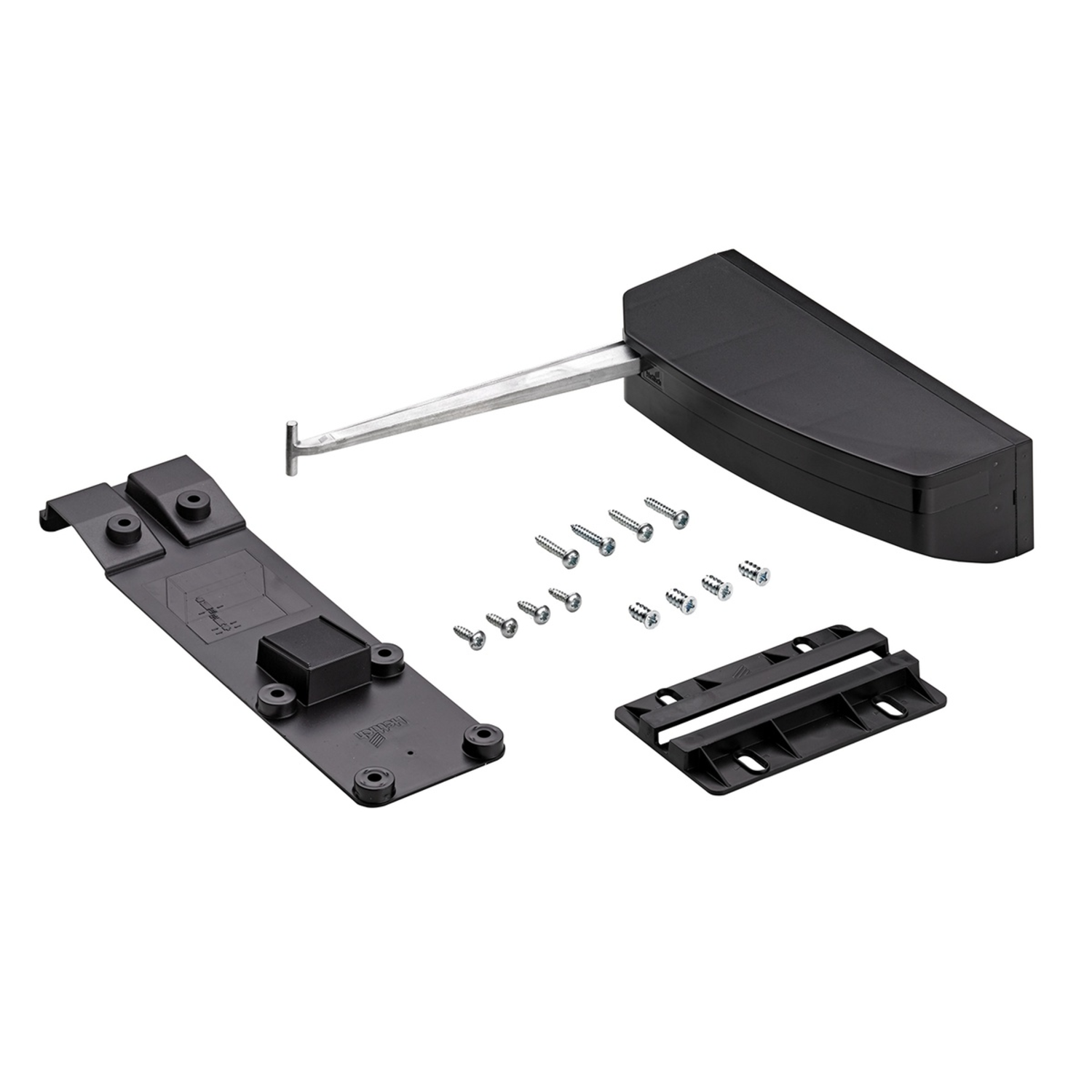 Basisset Push to move, gemiddeld, zwart, rechts