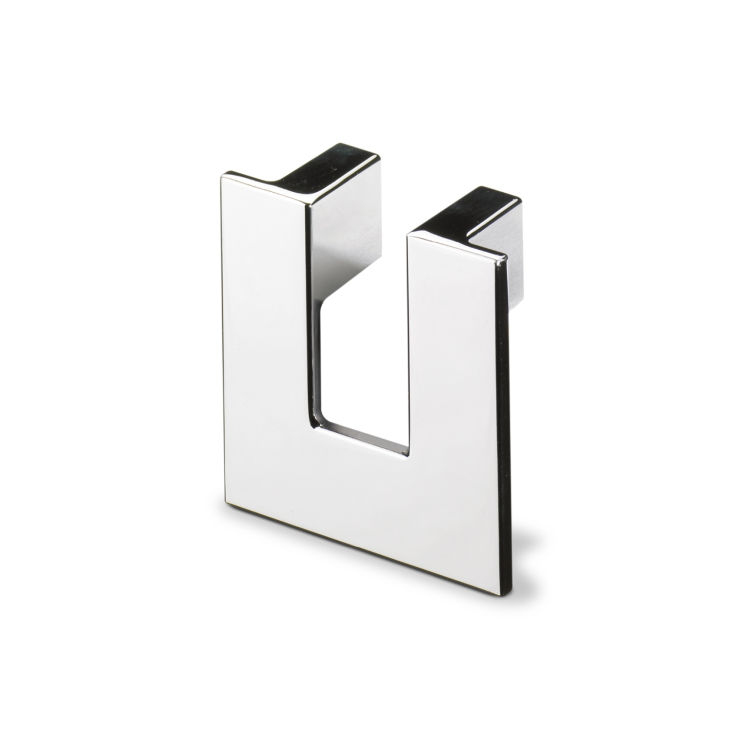 Greep Vigilia, boorafstand 32, L 60 mm, B 60 mm, H 24 mm, glans verchroomd