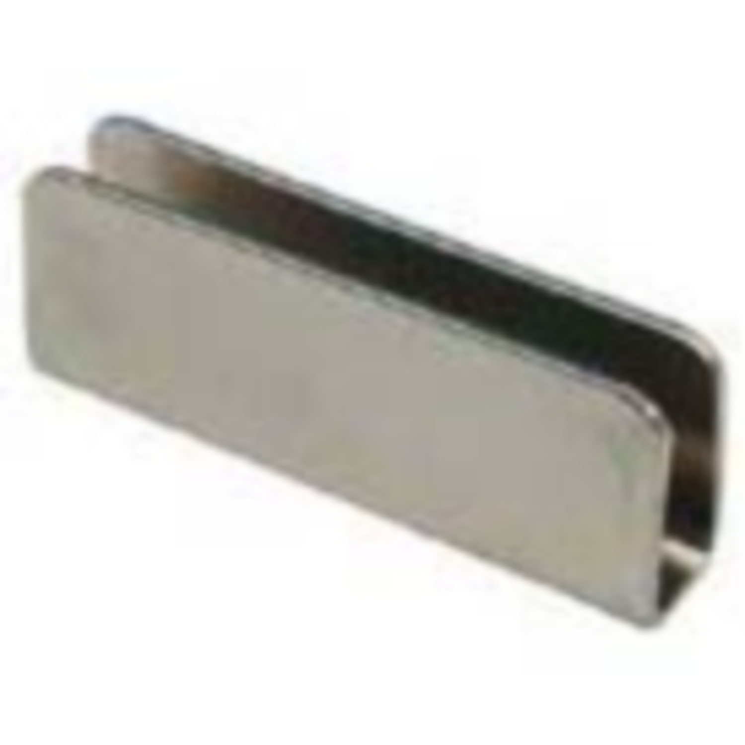 Tegenplaat voor glas