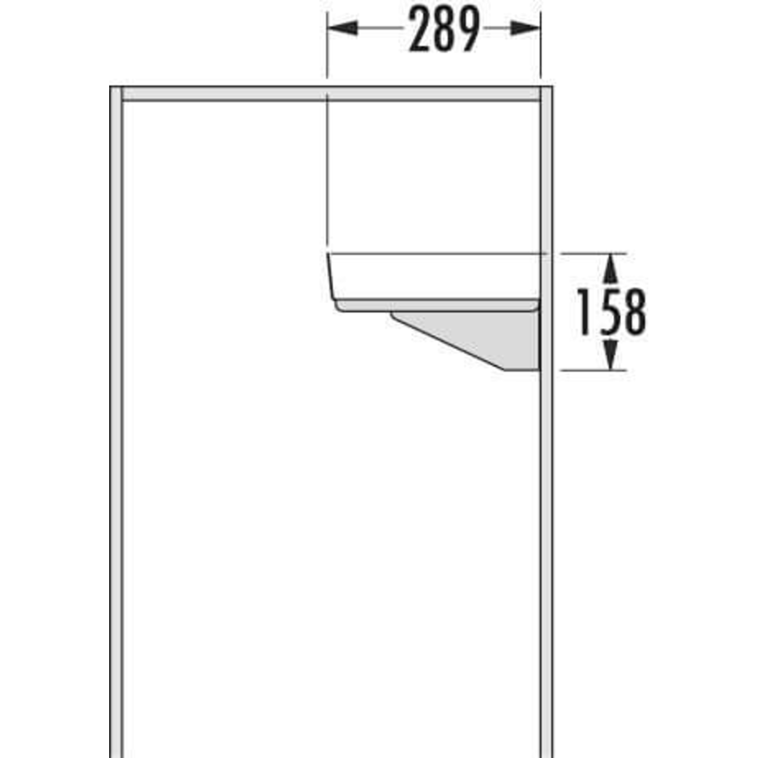 Hailo laundry schab + keerset grijs