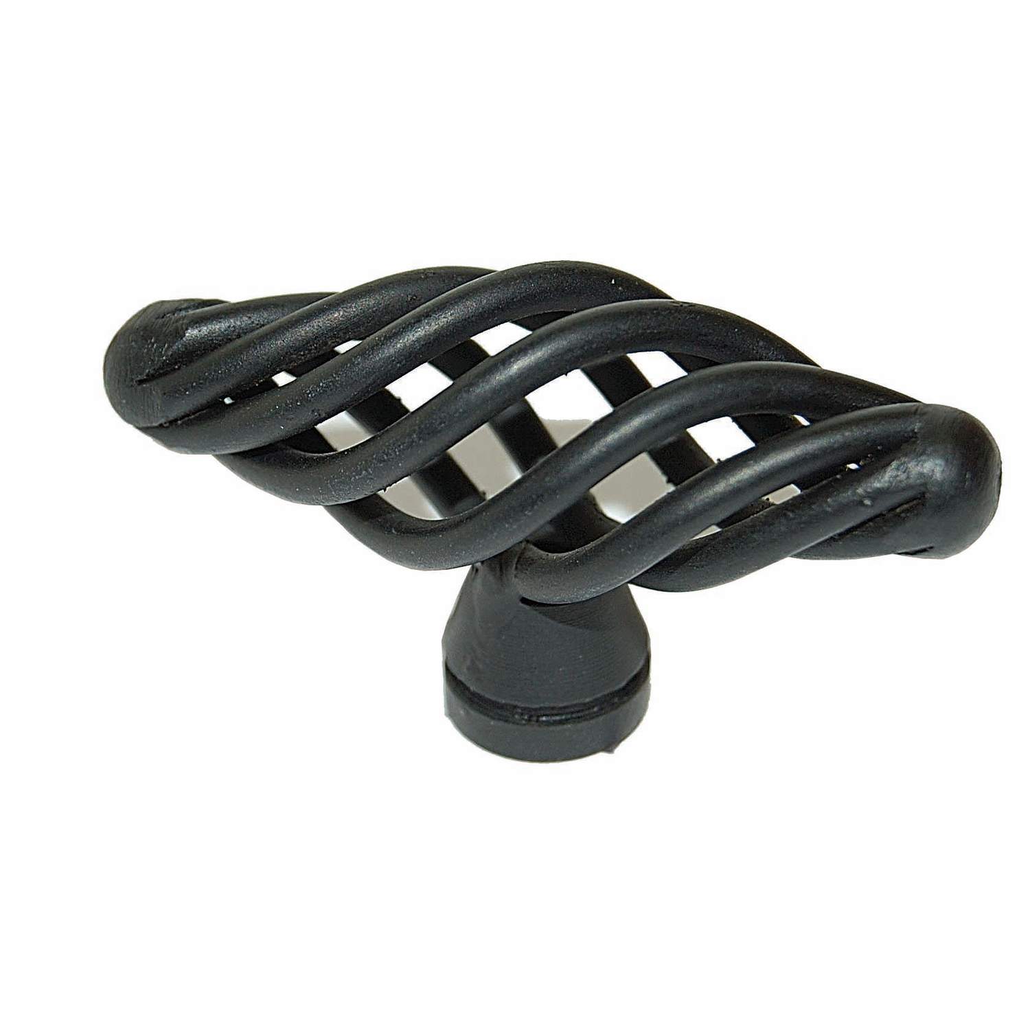 Top 51mm zwart mat RAL9005