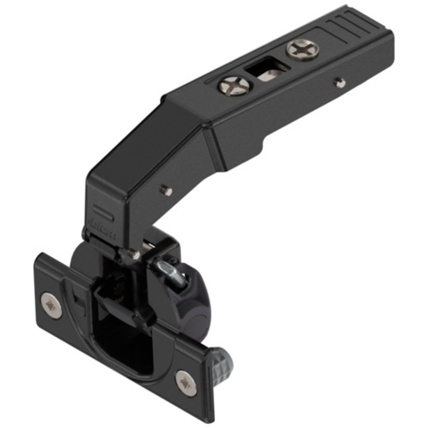 Clip -top kaderdeurscharnier inperstop onyx zwart
