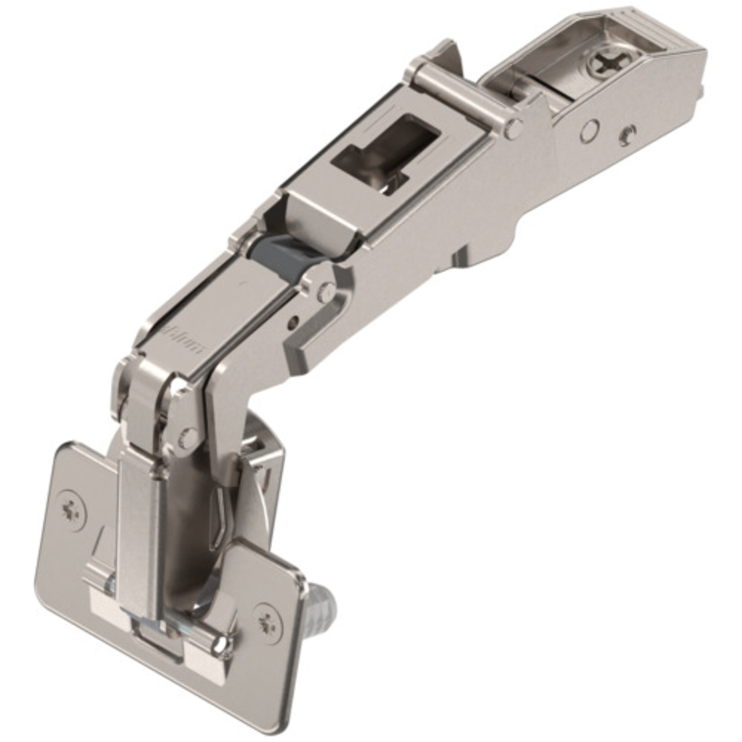 Clip scharnier 170° 0mm stalen inslagtop