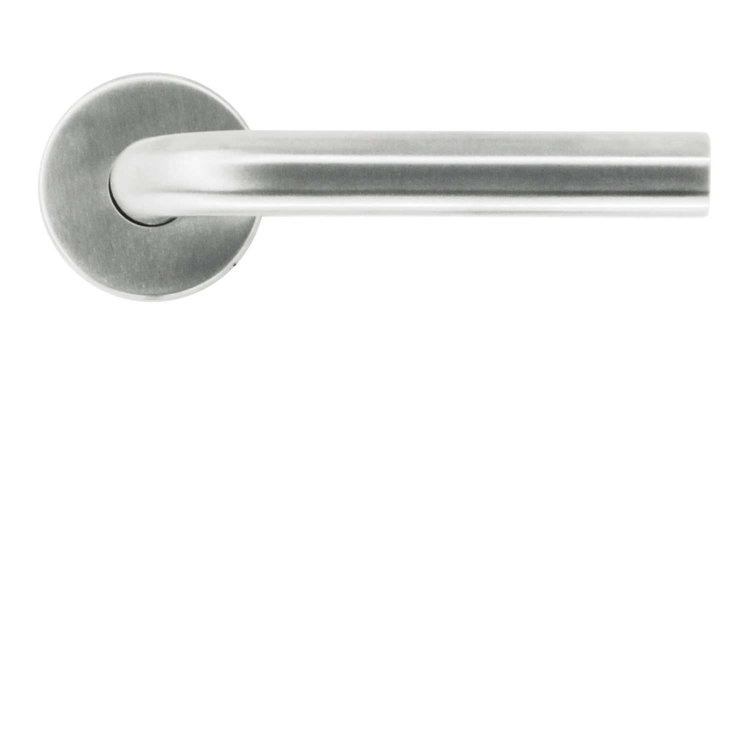 Deurkruk Pro l shape 19mm inox plus r+no key