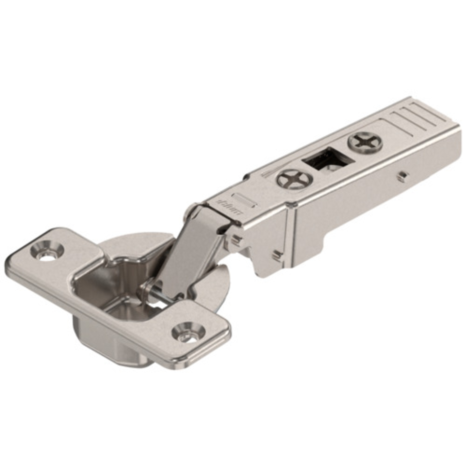 Clip dikke deur scharnier 0mm z/veer