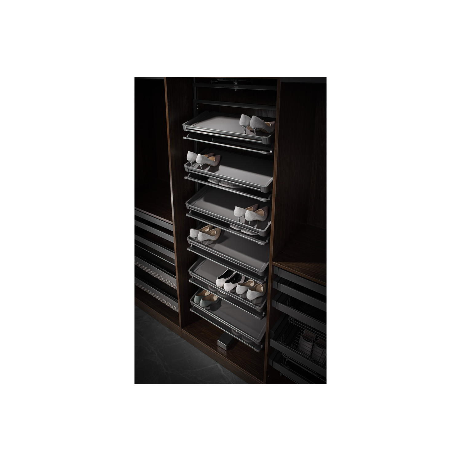 Schoenrek 360° draaibaar 2100mm
