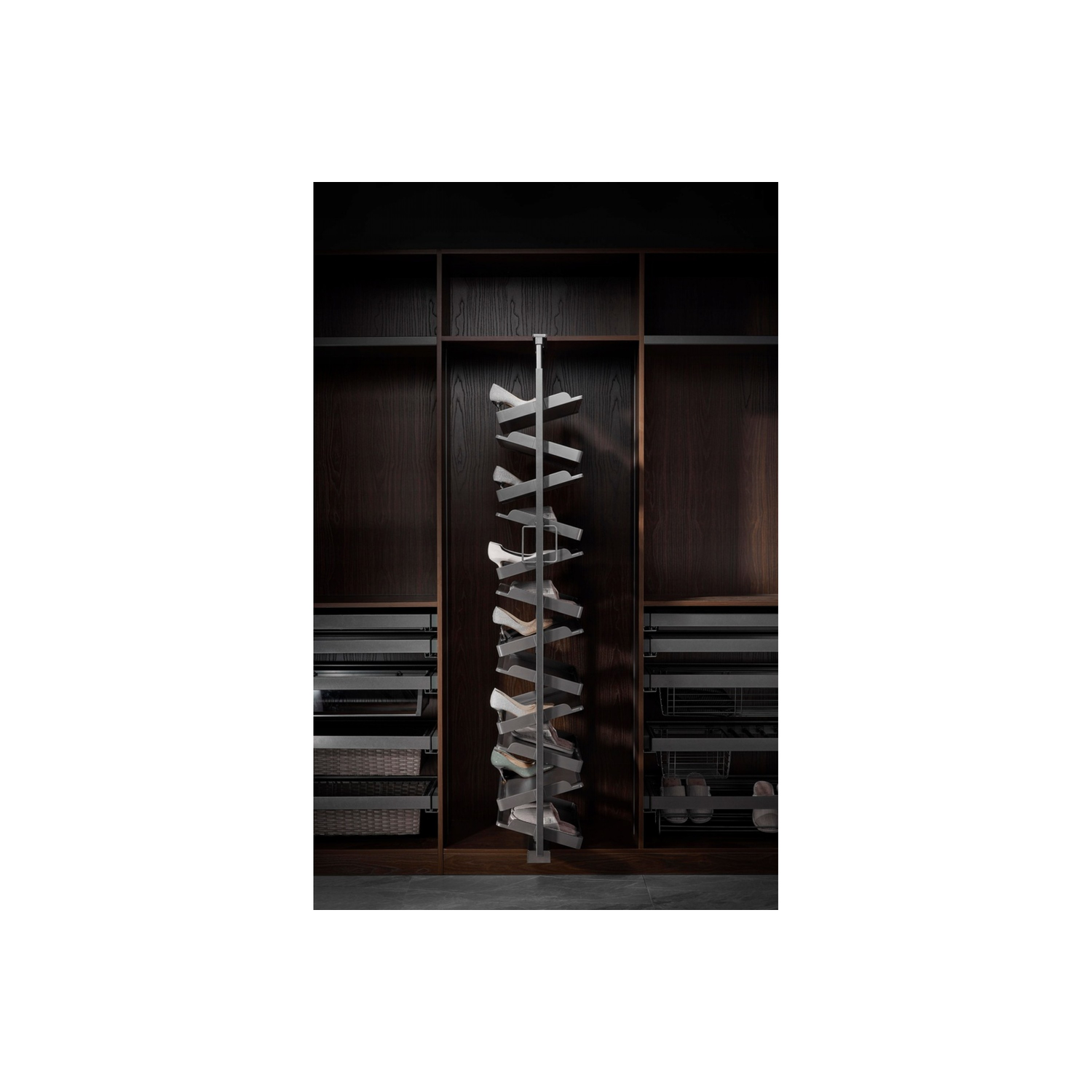 Schoenrek 360° draaibaar 2100mm