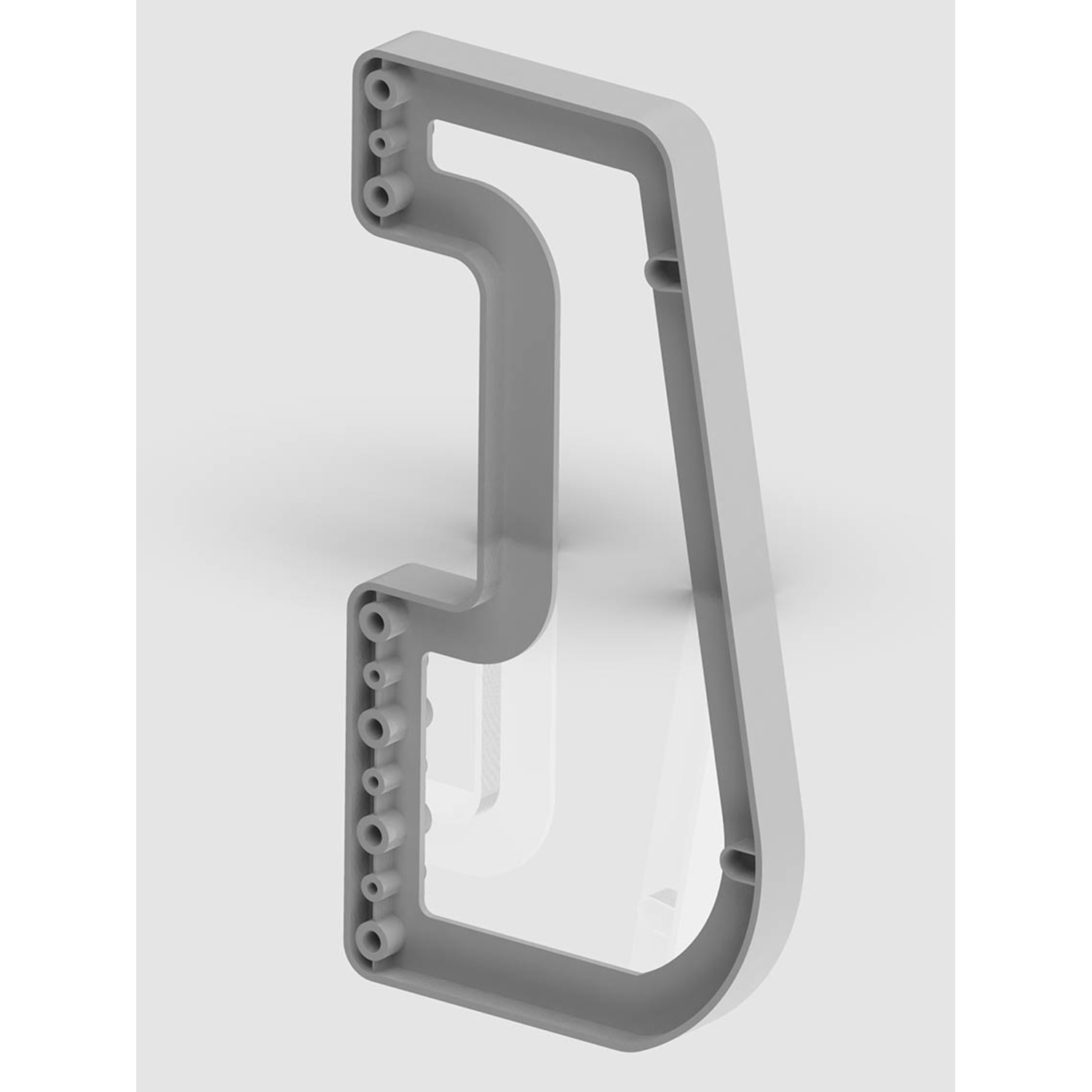 Afstandsblok lift 700 grijs