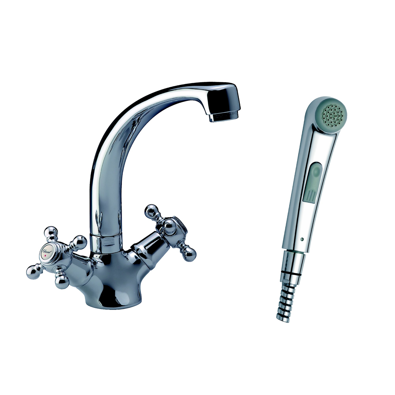 Tradition lavabo chroom