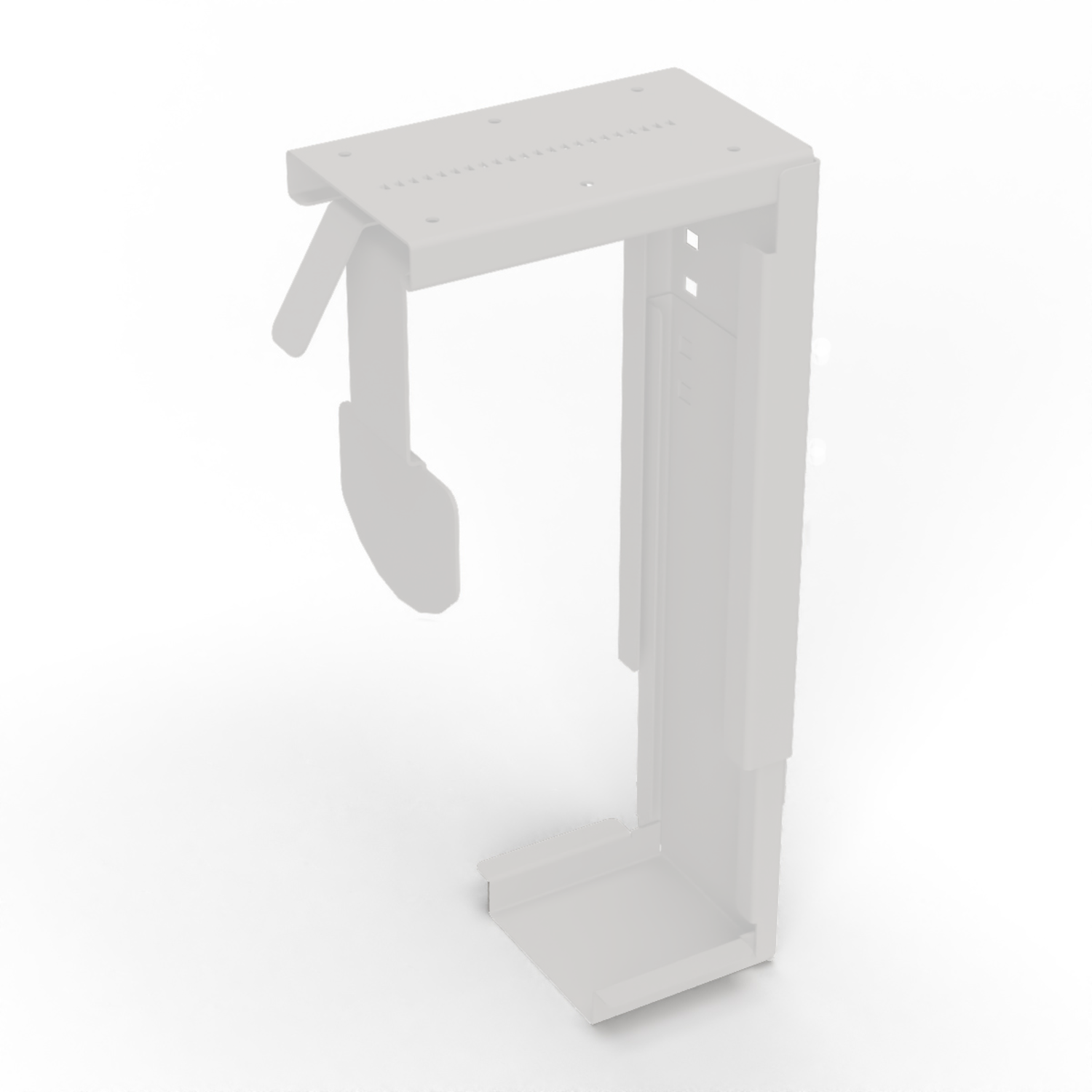 Easyclick pc-houder wit