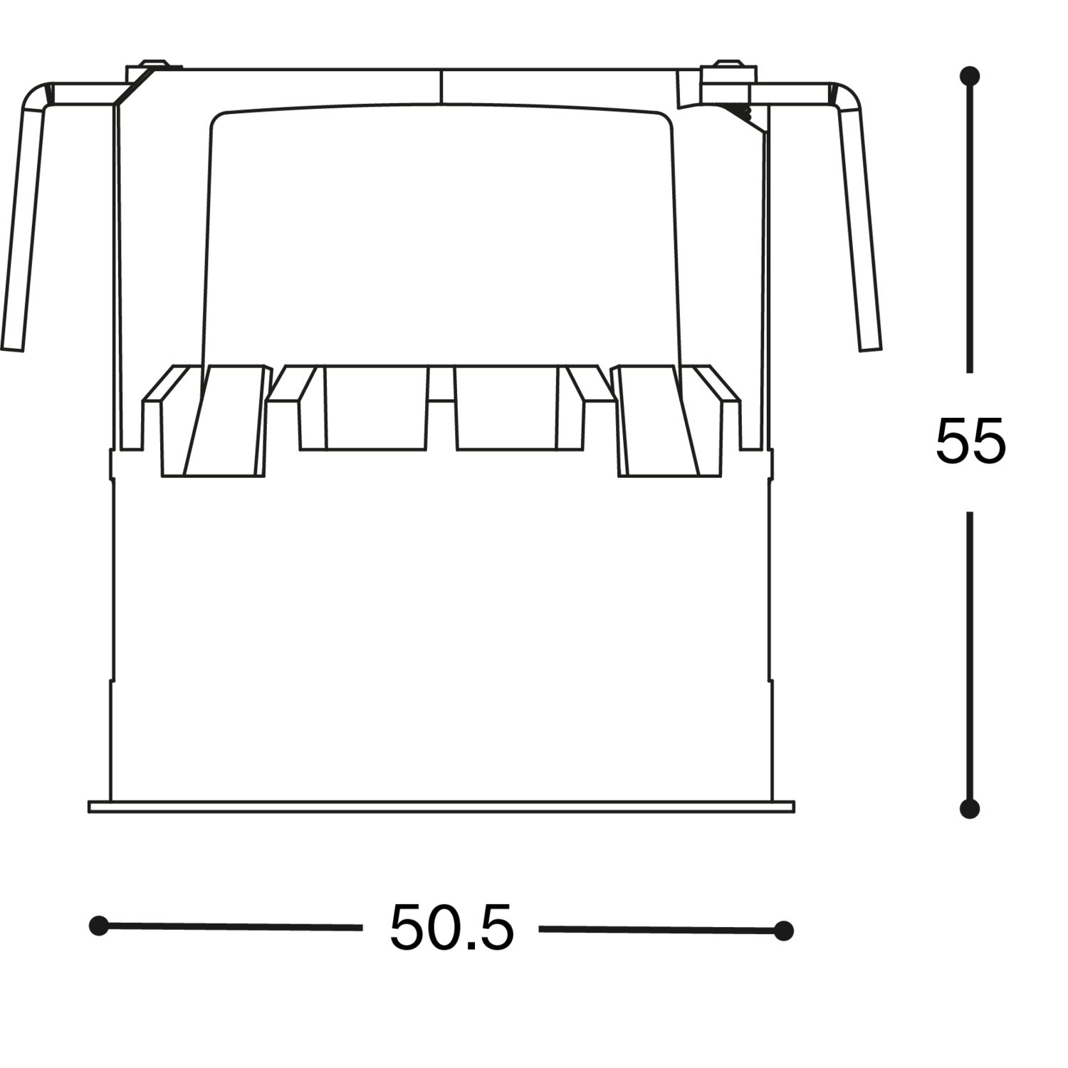 Rond 2.0 - multifit houder