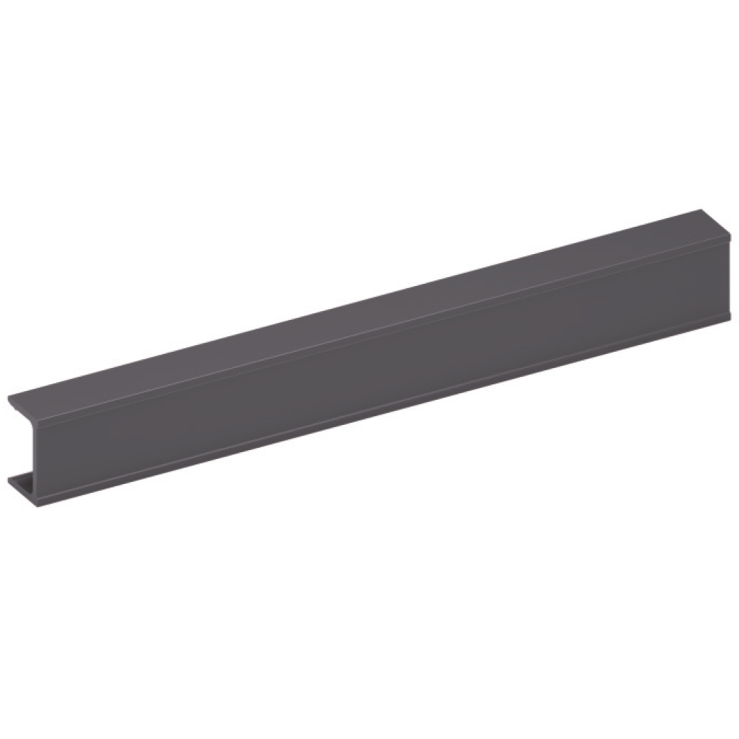 Kiaro alu profiel 550mm gunmetal