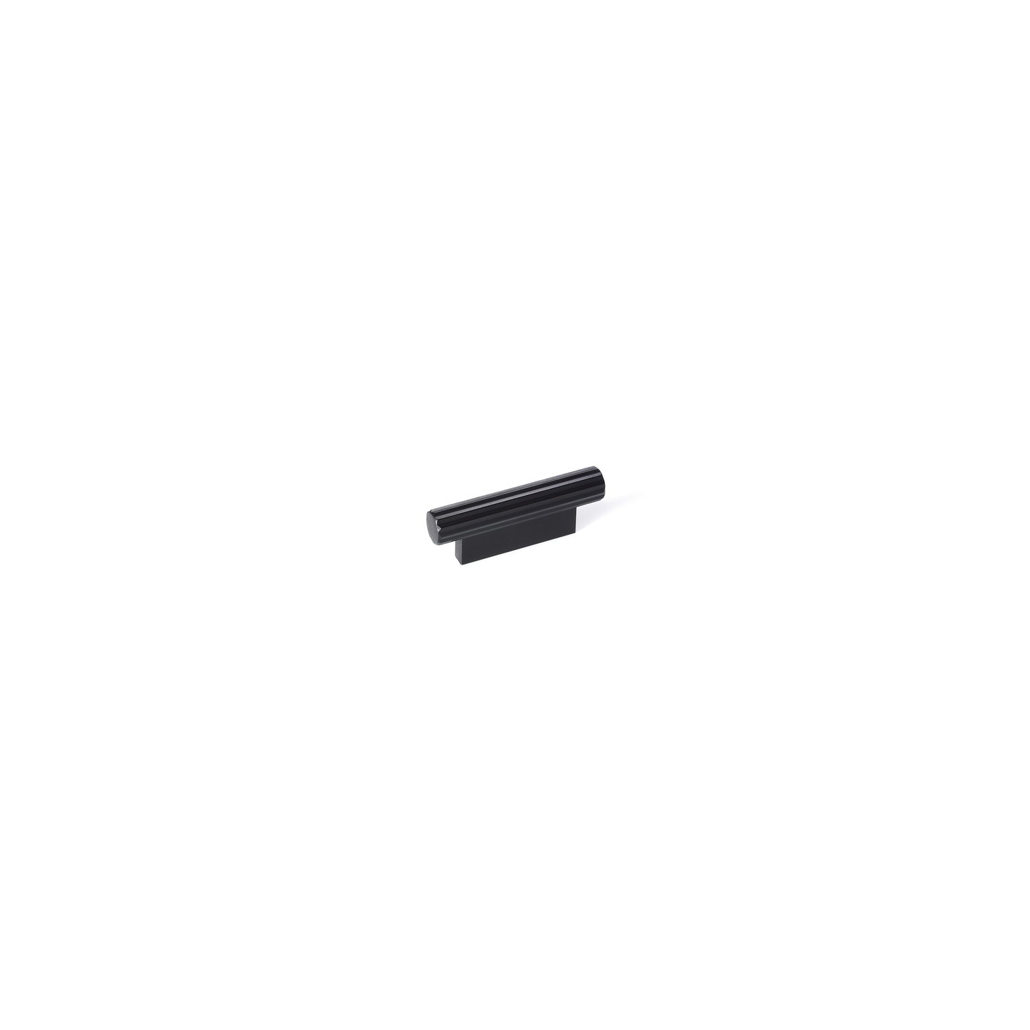 Greep line ba32 l64 alu geborsteld zwart