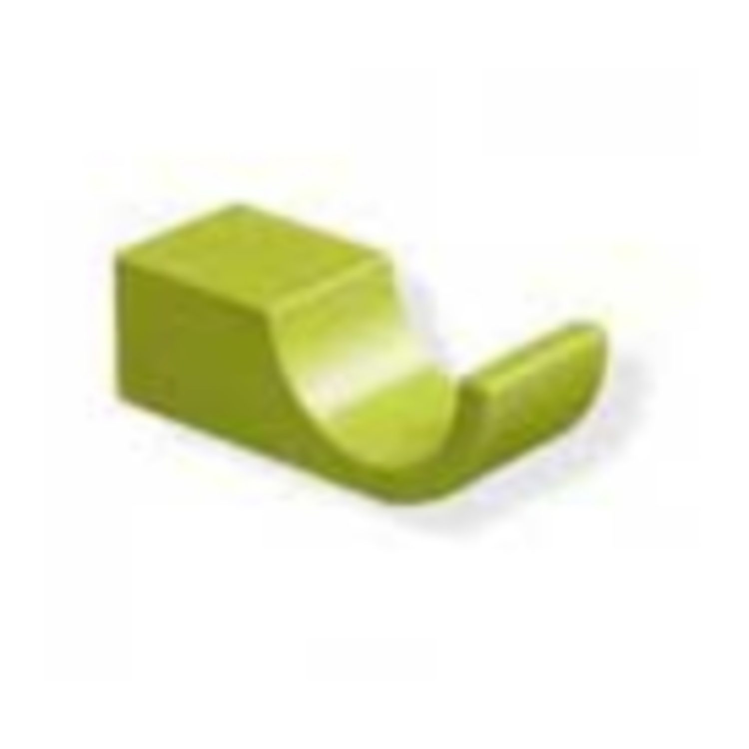 Hewi 800.90.01090 enkele haak 50mm appelgroen