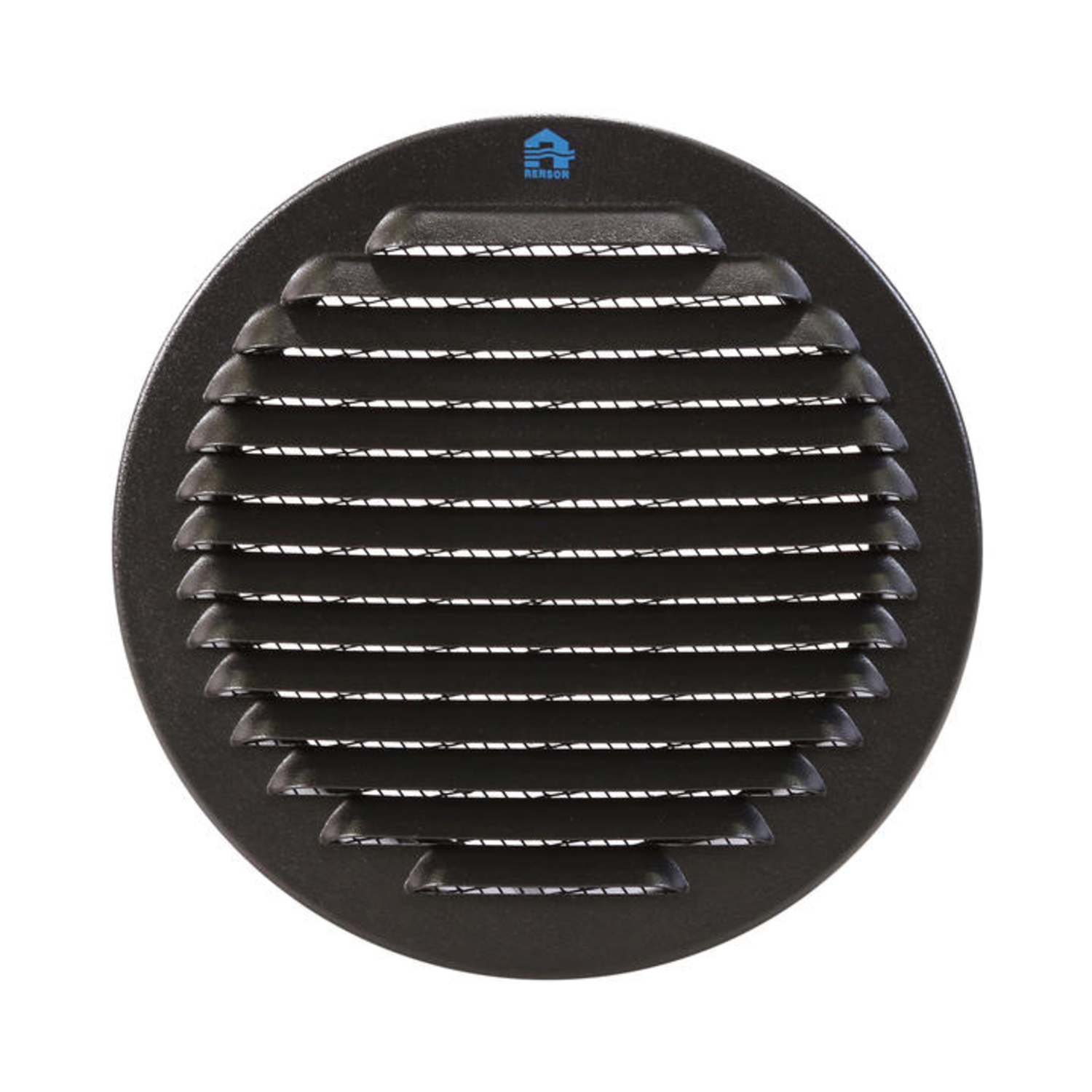 Rond schoepenrooster 435r d.150mm zwart