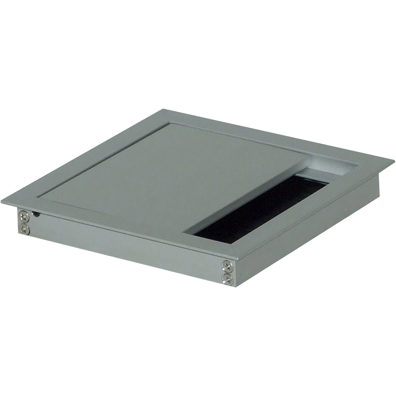 Kabeldoorvoer Exit alu 100x100x13.5mm+deksel