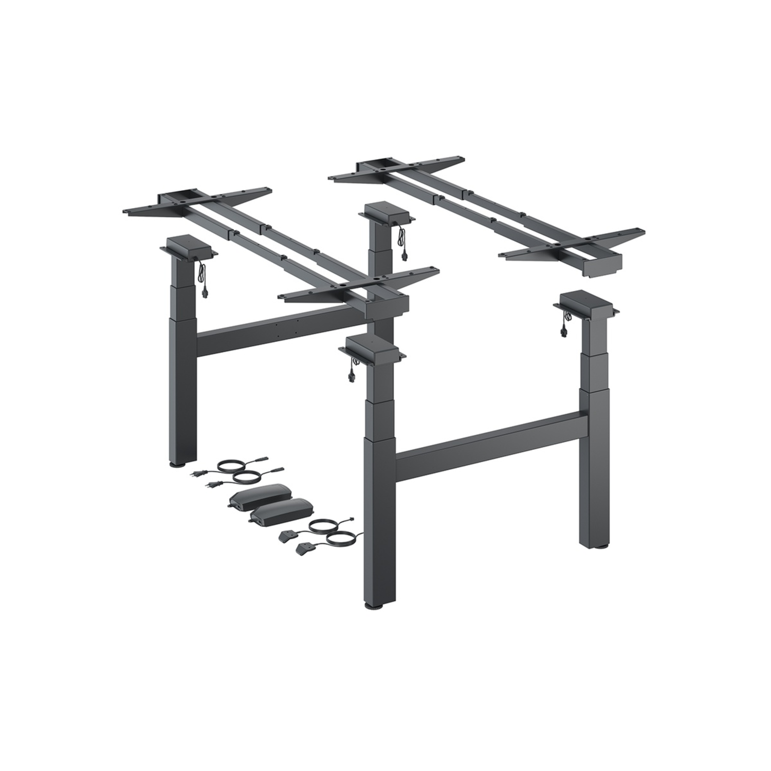 Steelforce Pro 670 SLS Highline Bench, zwart