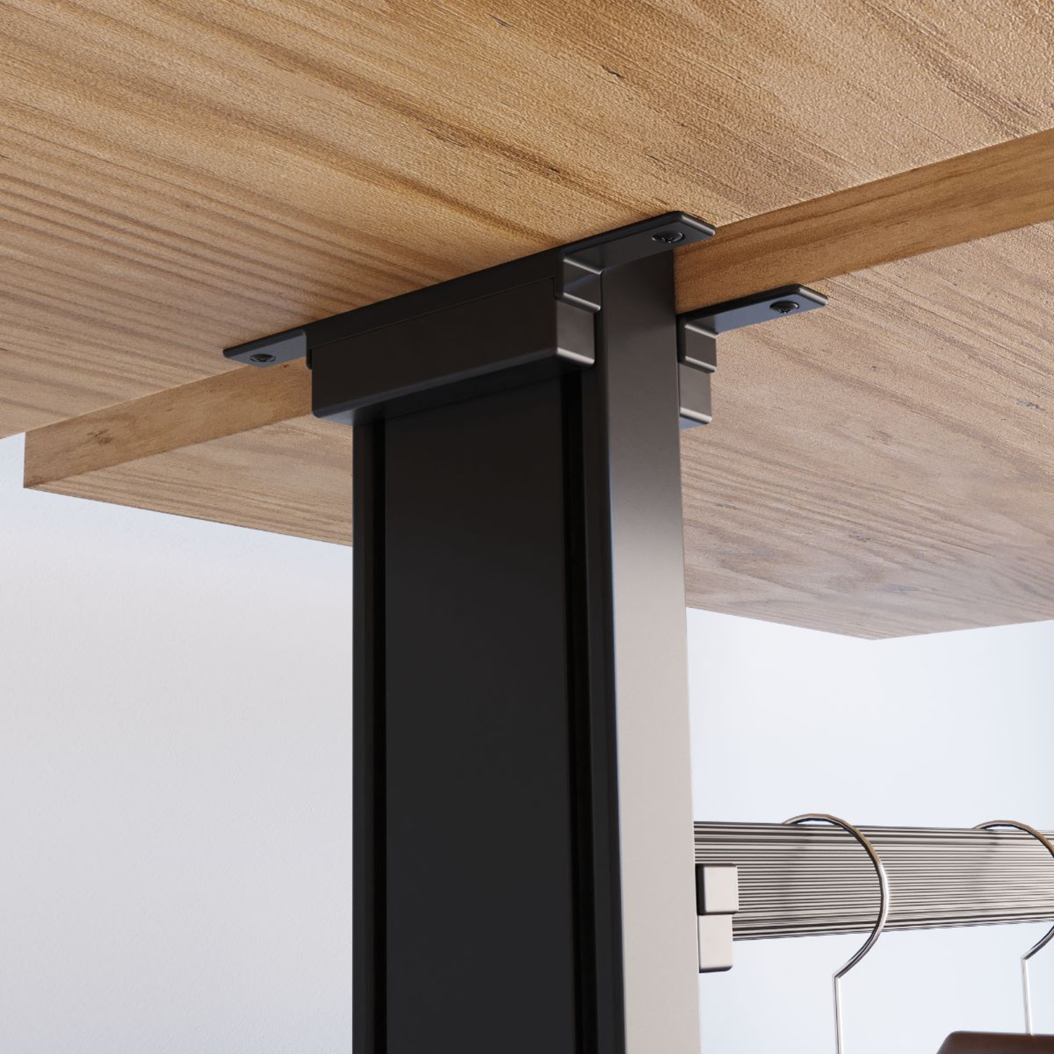 Structura plankdrager zwart 20kg per paar