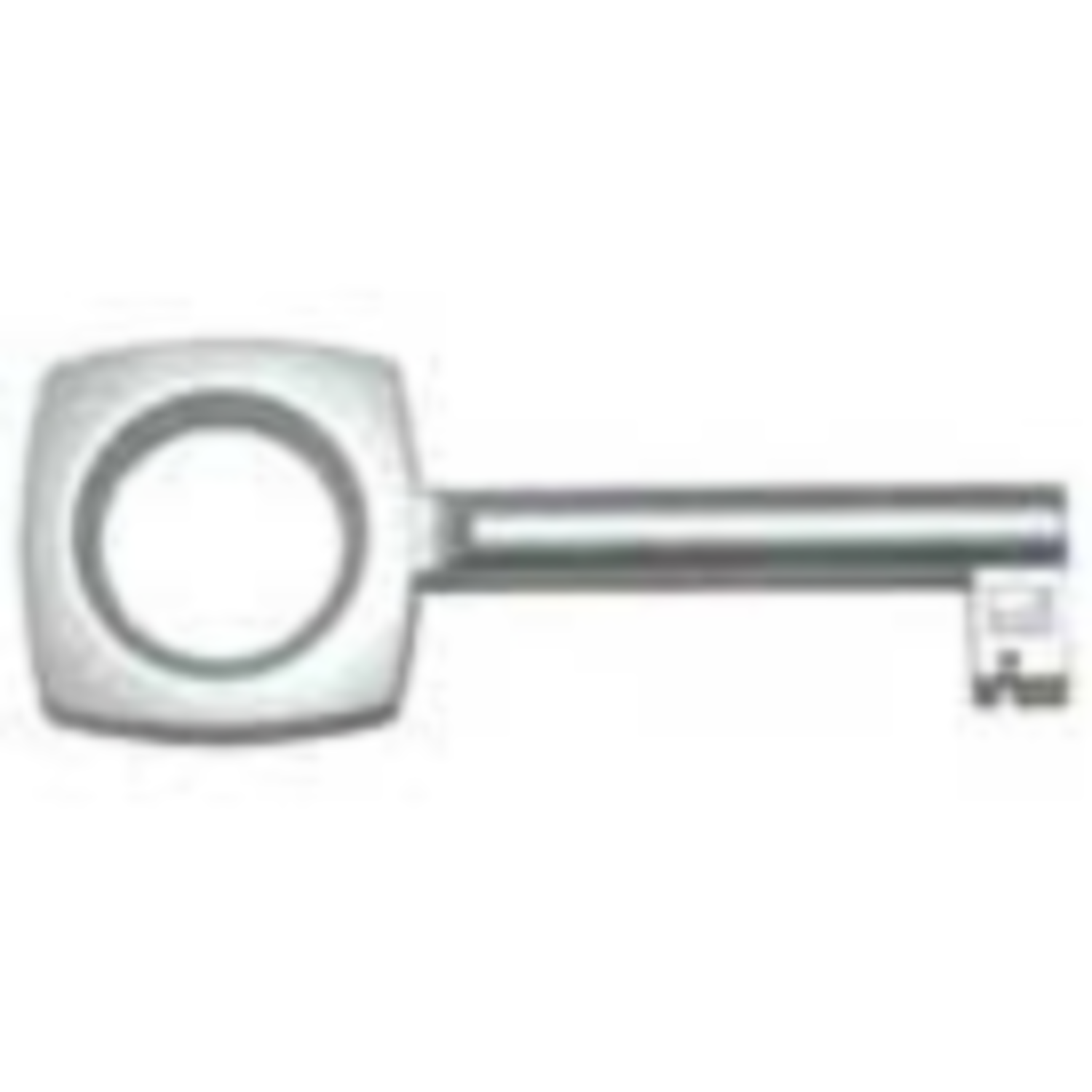 Sleutel 20 zamak 42mm chroom