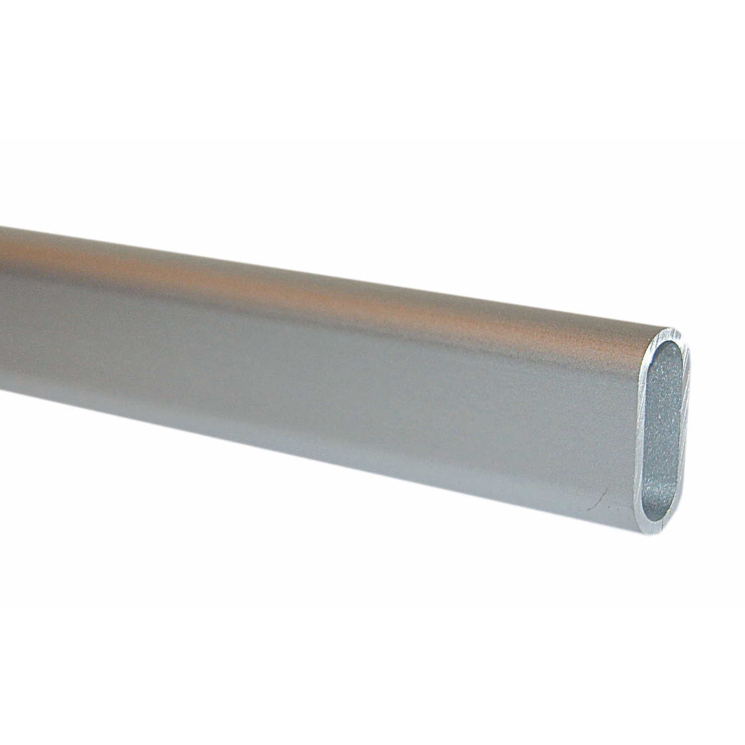 Kastbaren ovaal 30x14/5000mm alu mat