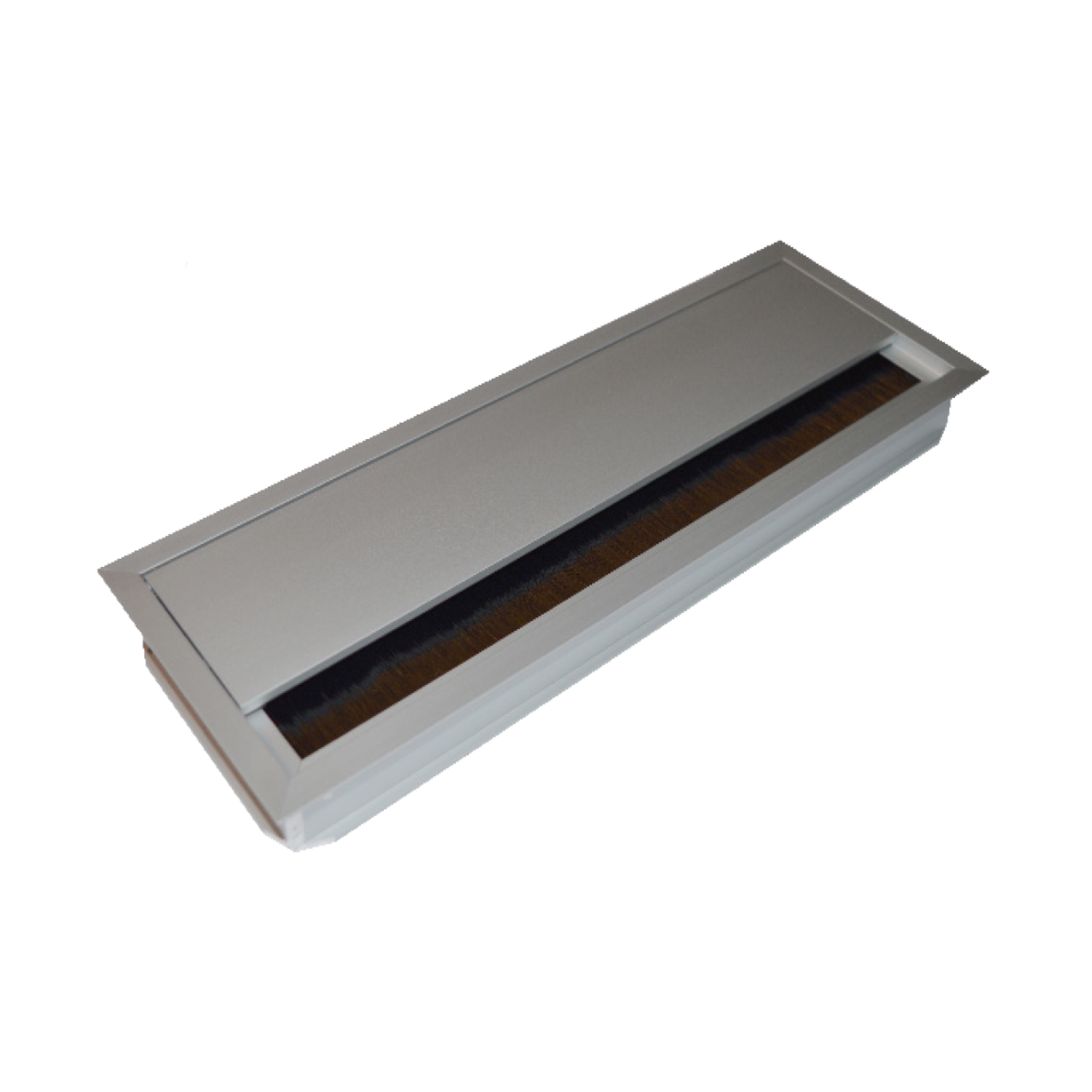 Kabeldoorvoer Exit titanium 120x240x25mm+deksel