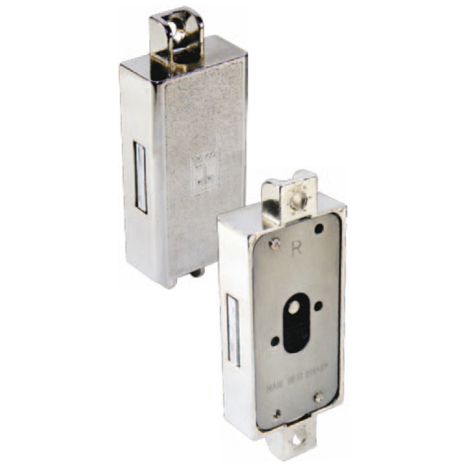 Draaistangslot 700-25mm rechts brons