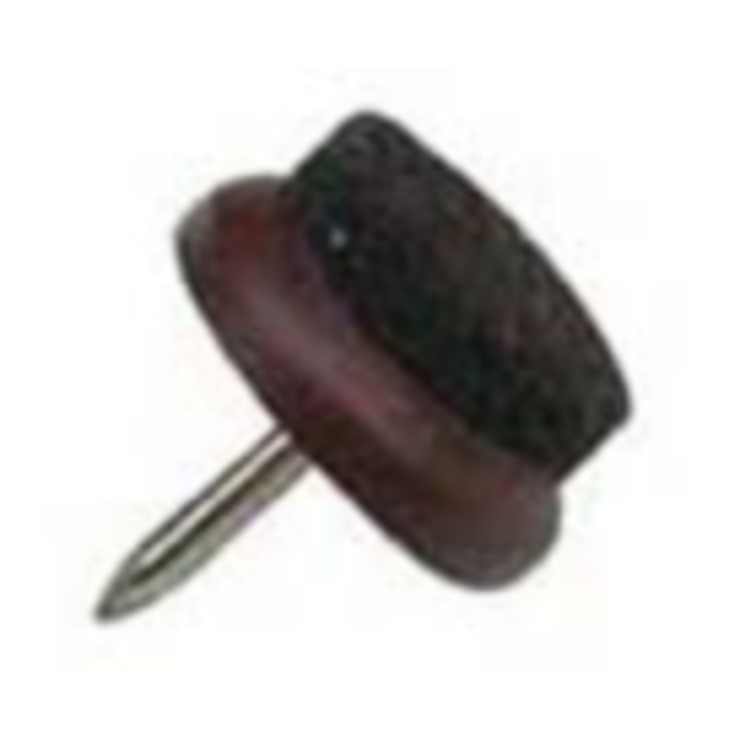 Meubelglijder met viltvlak 24mm bruin