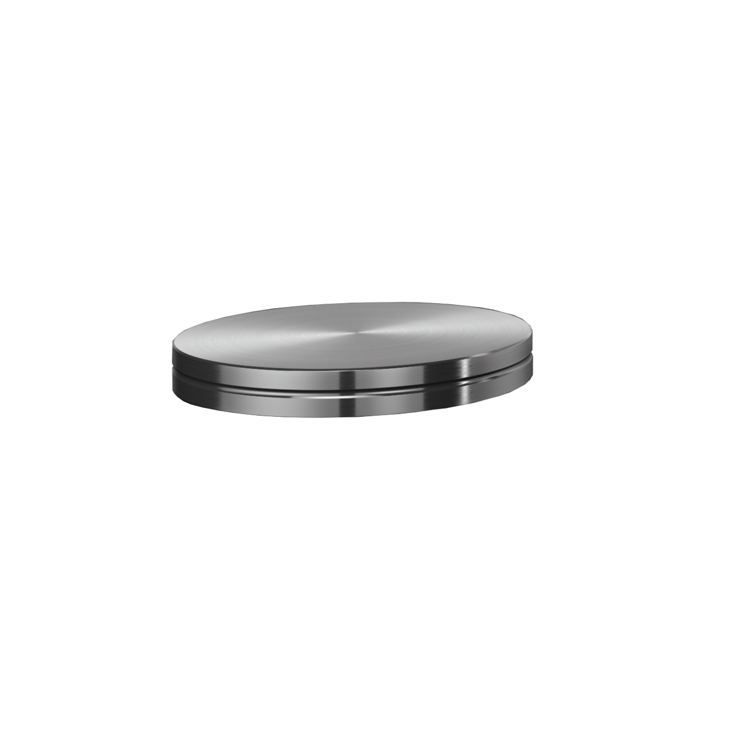 Glasplaatadapter voor barsteun d.50mm rvs