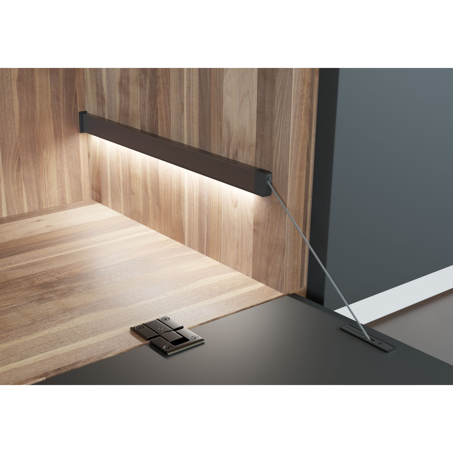 Set valschaar Kiaro met verlichting