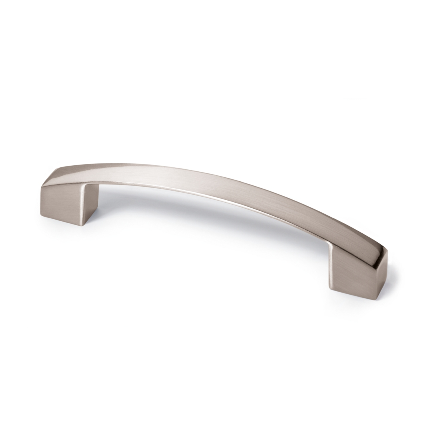 Greep Vantania, boorafstand 128, L 144 mm, B 14 mm, H 27 mm, roestvrij staal finish geborsteld