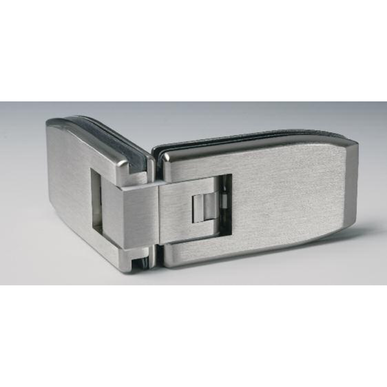 Scharnier serie 600 regelbaar 90° voor glas 8/12mm chroom