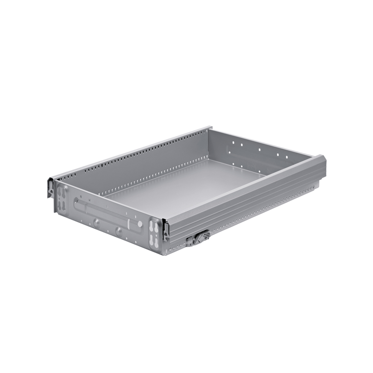 Standaardschuiflade - Systema Top 2000, 370 x 514, Aluminiumkleurig