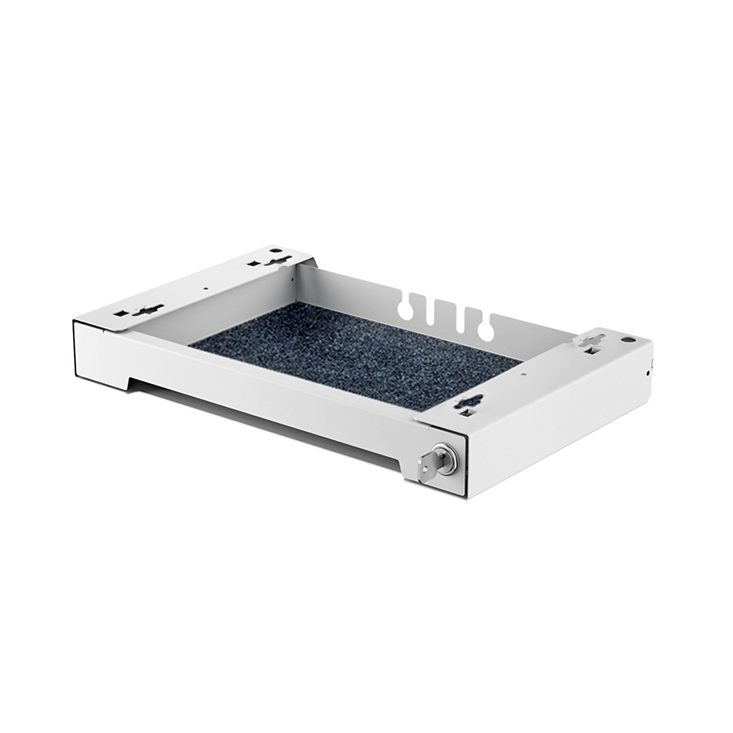 SmarTray staal 50 mm met cassette (losse verpakking), wit