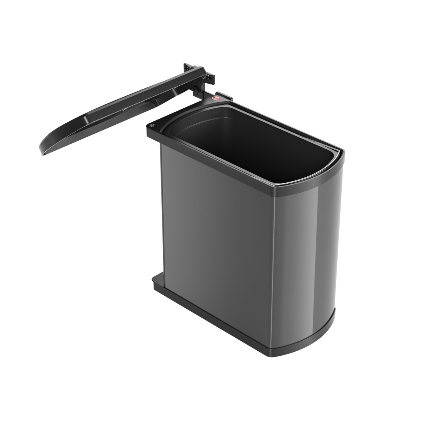 Hailo duo 2x8l antraciet/zwart