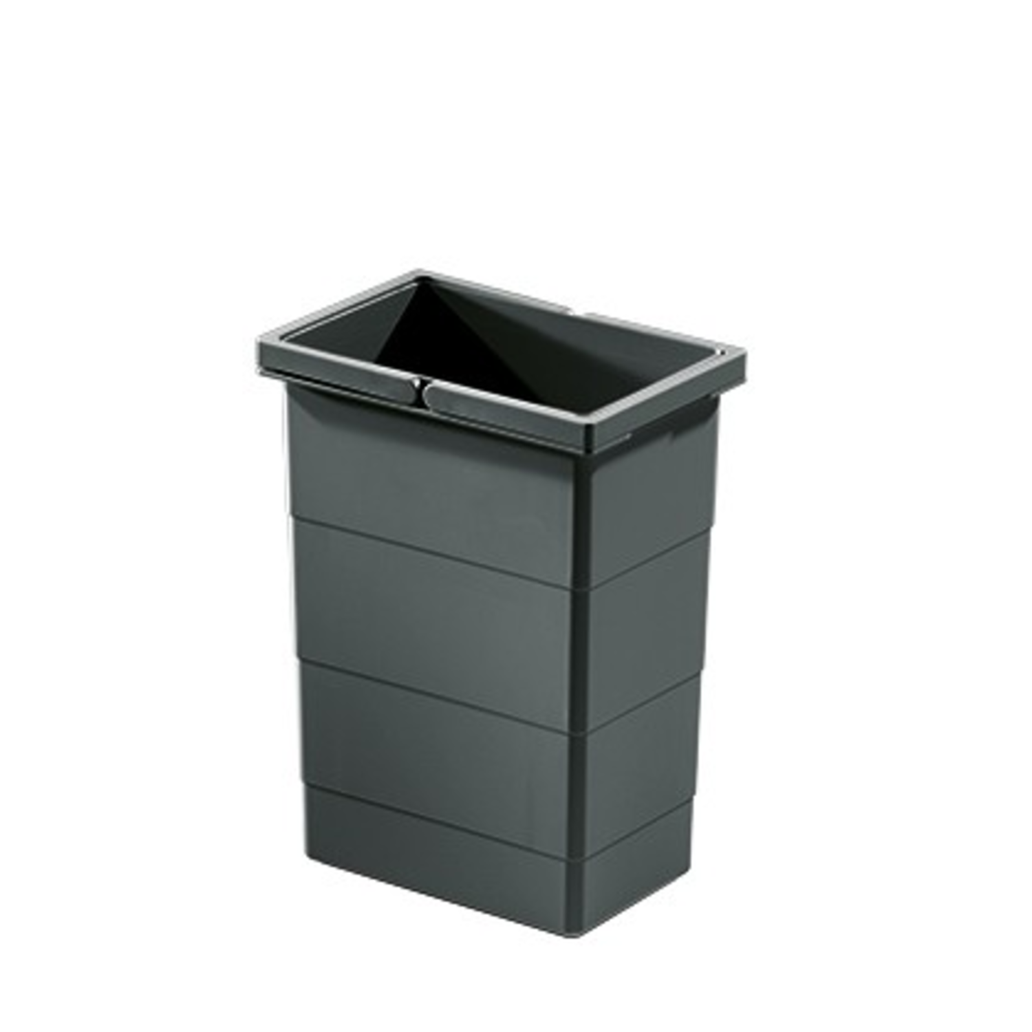 Hailo allegro emmer 6,5l h.220mm antraciet