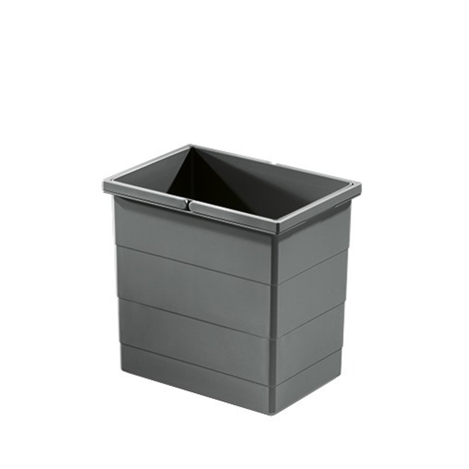Hailo allegro emmer 18l h.295mm antraciet