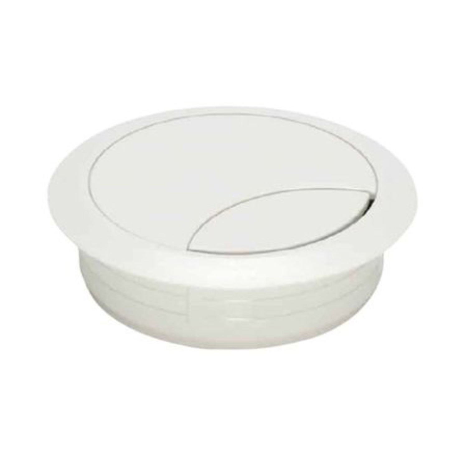 Kabelset 2-delig 80mm wit