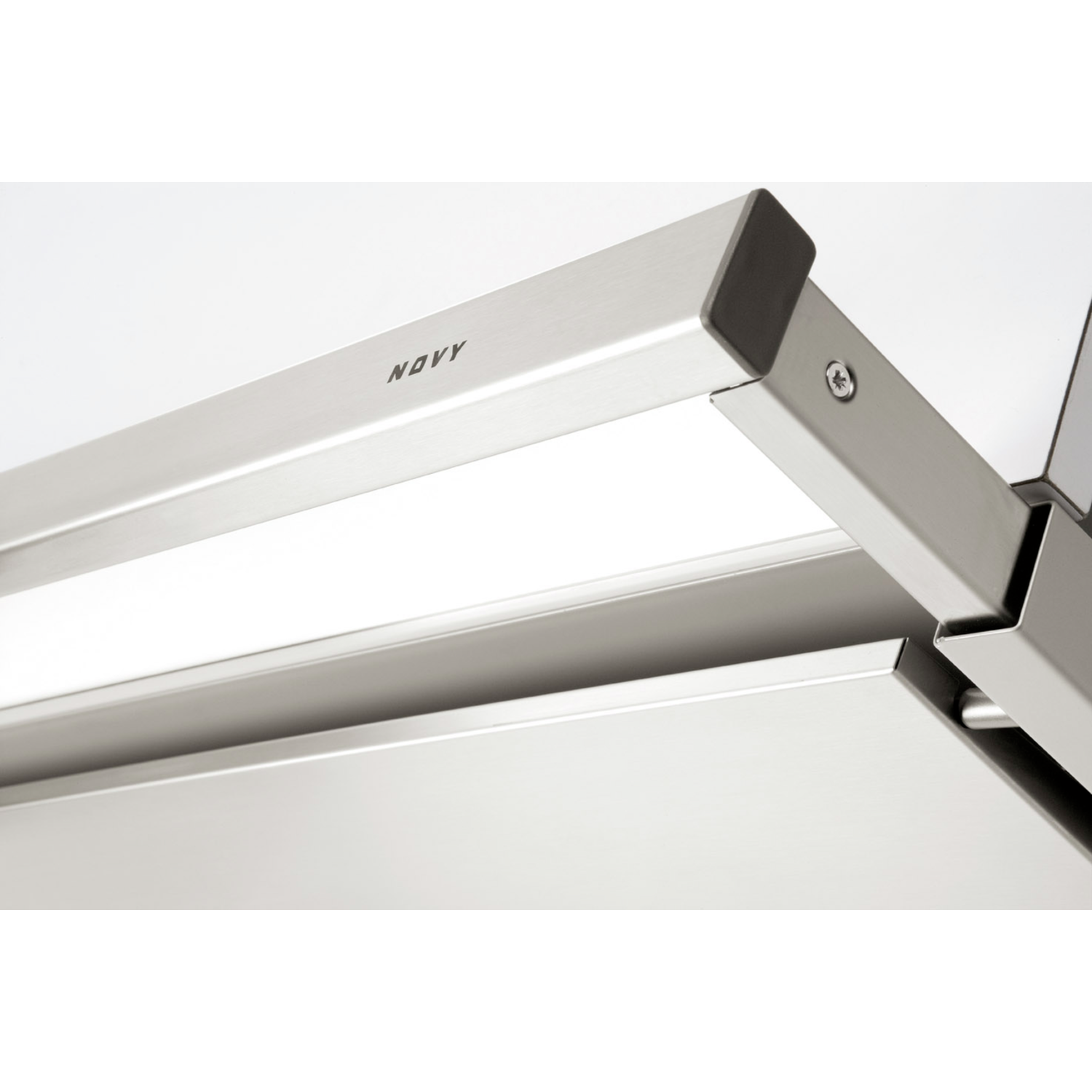 Novy telescopische dampkap 90cm RVS knop