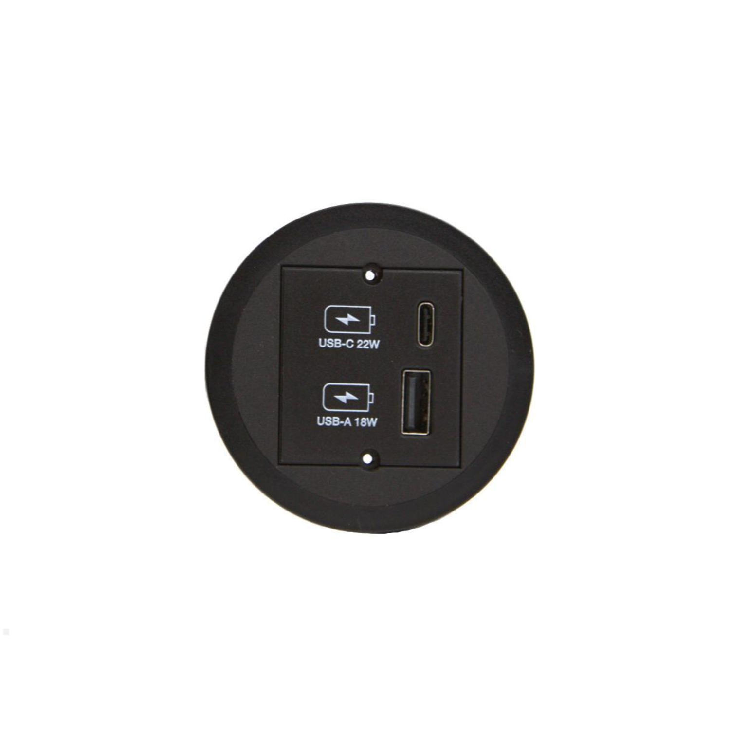 Pix usb charger A/C 22w wit/zwart