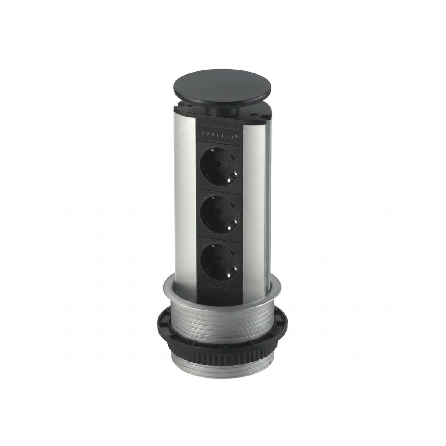 Evoline powerport zwart b-f
