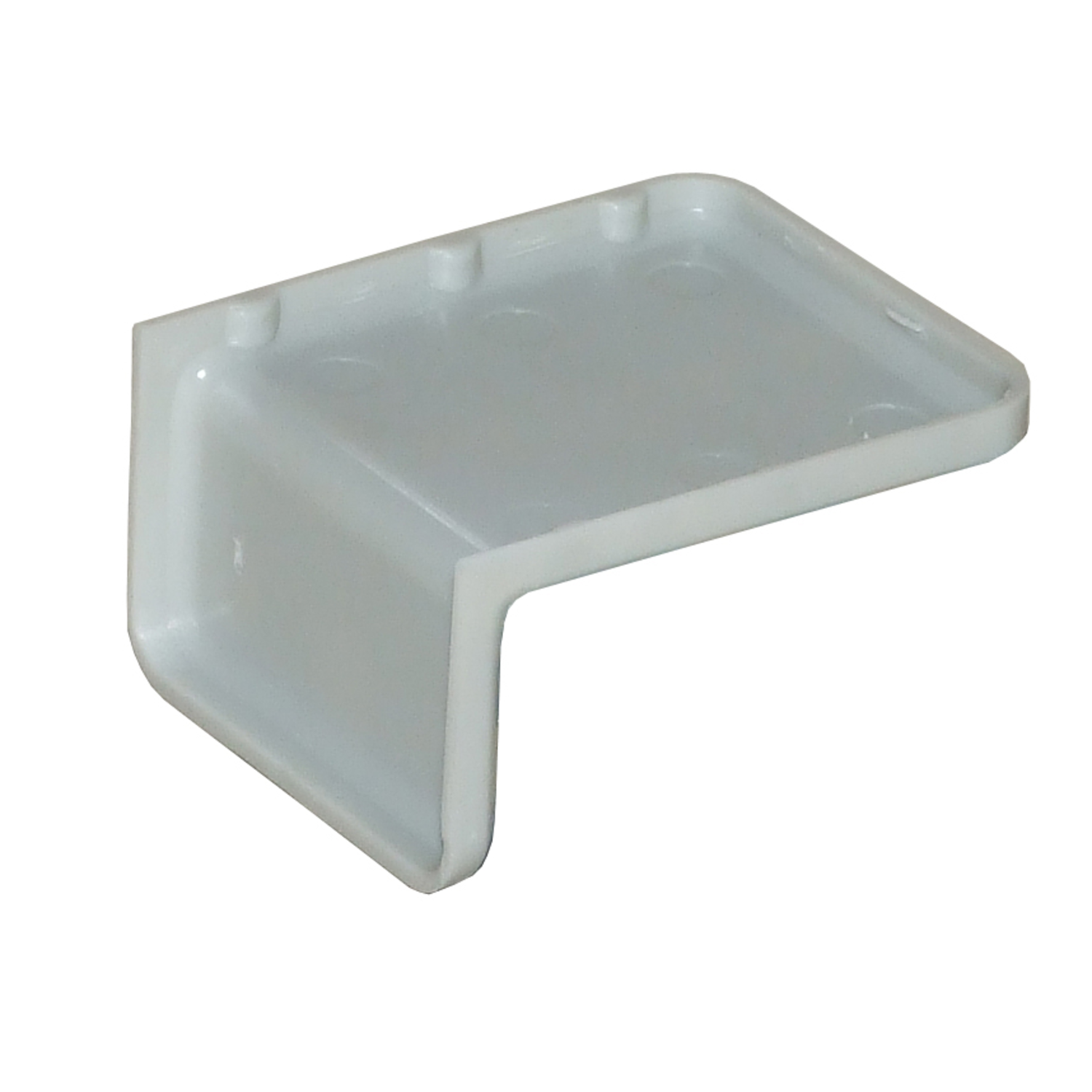 Afdekkap plastic wit vr verbindingshoek