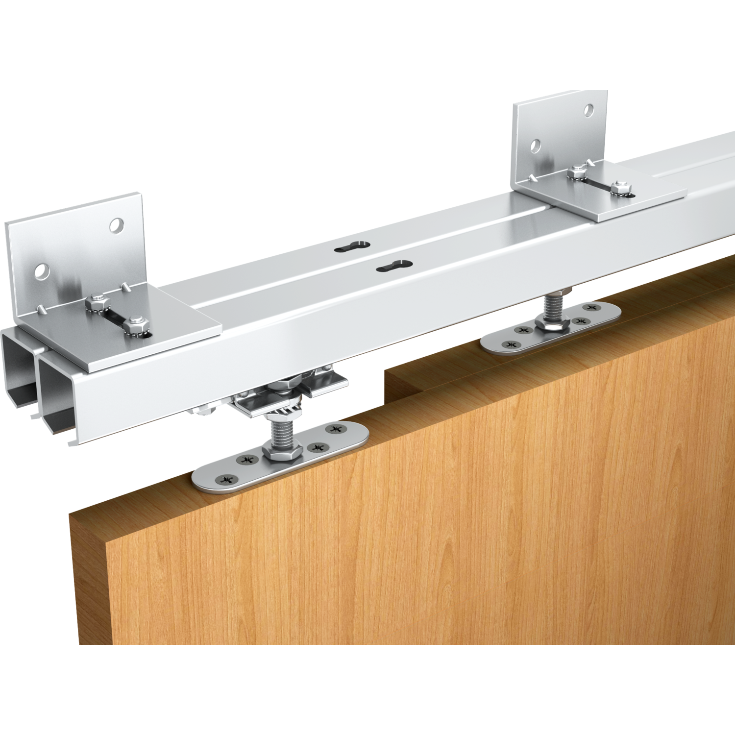 Cadette hoeksteun voor wandbevestiging, paneel 2x20mm