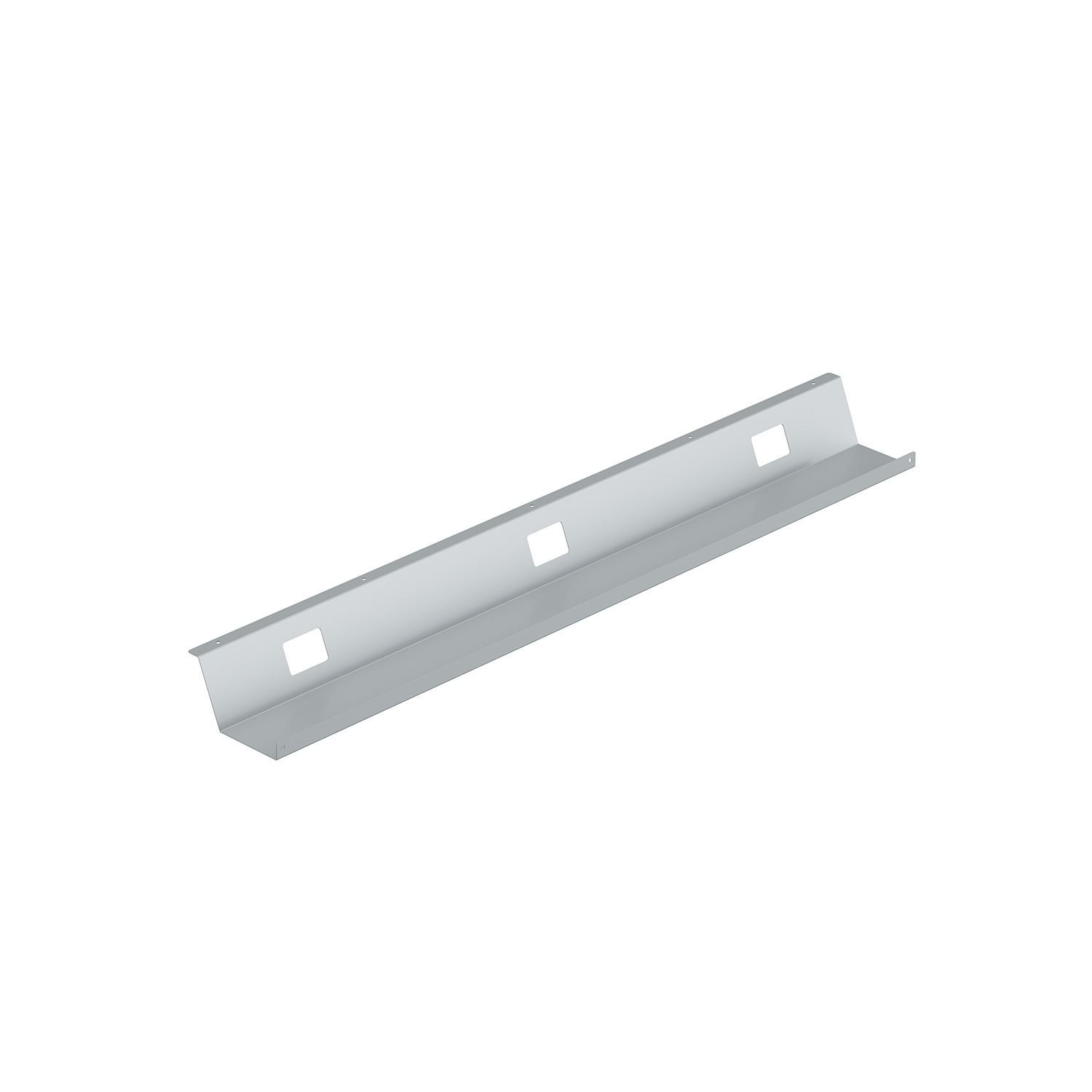 Kabelgoot Fixed, zilver