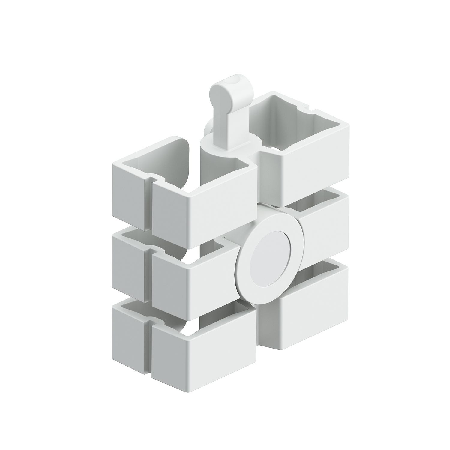 Magneet voor kabelgeleiding Slim, wit
