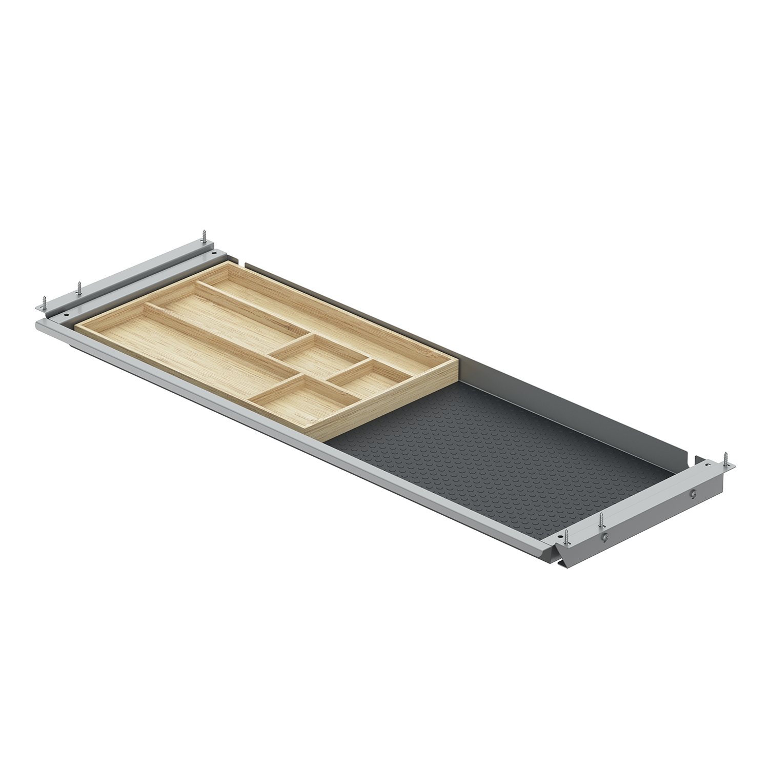 Schuiflade SL Grip, zilver