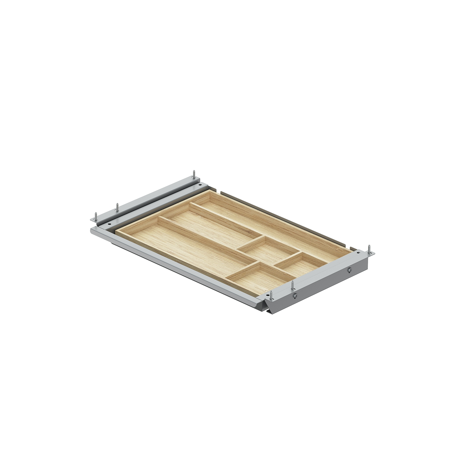 Schuiflade SN Grip, zilver